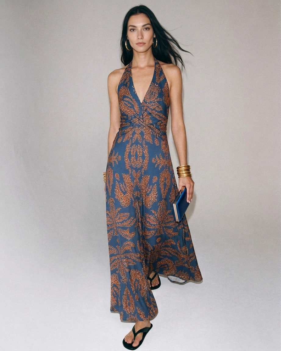 MARCO | Elena Printed Midi