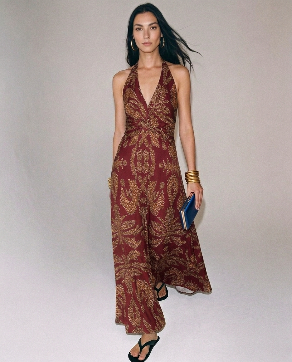 MARCO | Elena Printed Midi