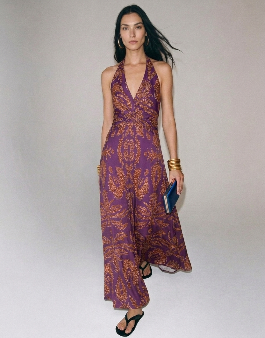 MARCO | Elena Printed Midi